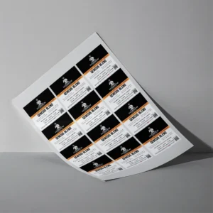 Sticker Label Printing Near Me Coffee Bag Stickers Custom Printing