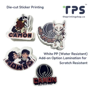 Die-cut Sticker Printing by The Printing Shop (TPS) sample image of die cut sticker printing by the printing shop dot co (TPS)